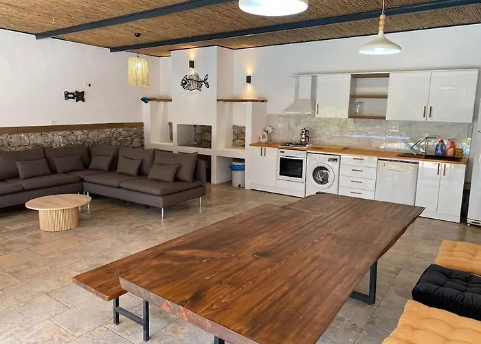 Large With Private Heated Outdoor Pool Villa Fethiye